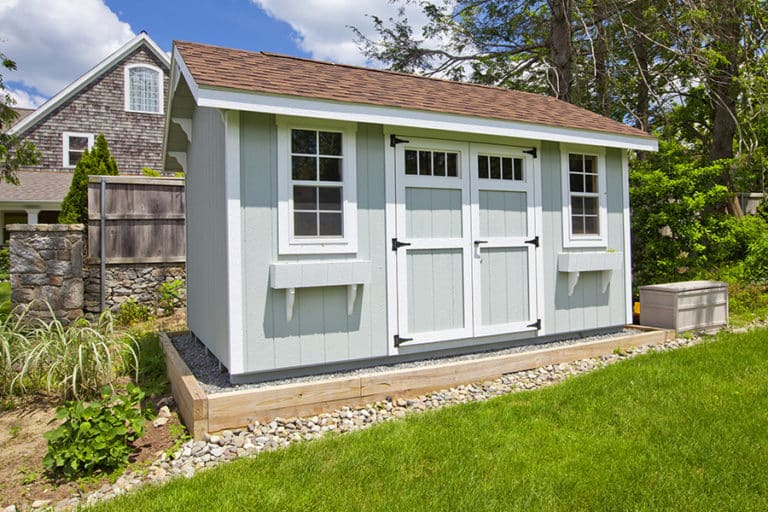How to Build a Shed Base | Backyard Bases