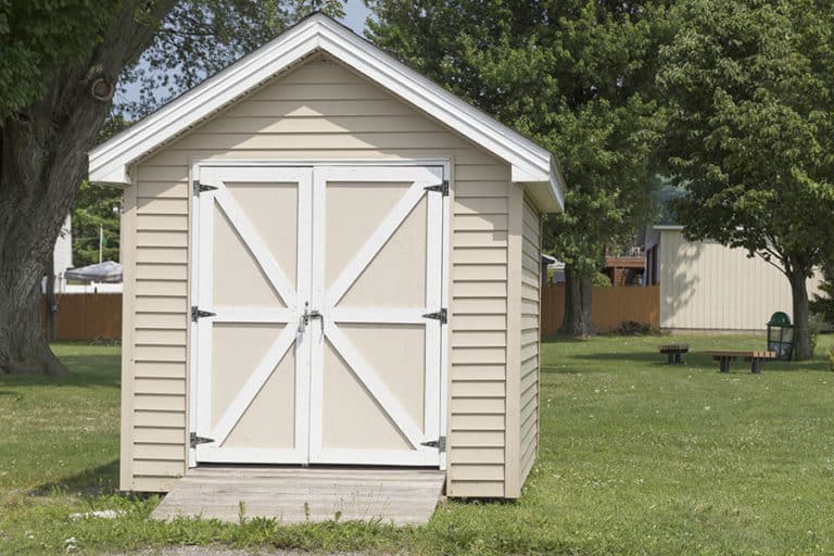 Can you Put a Shed on Grass Backyard Bases