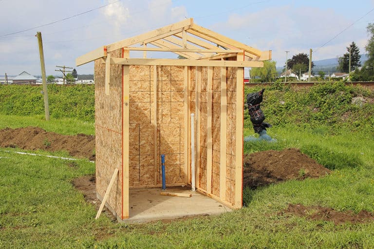 How To Fix A Leaning Shed Backyard Bases