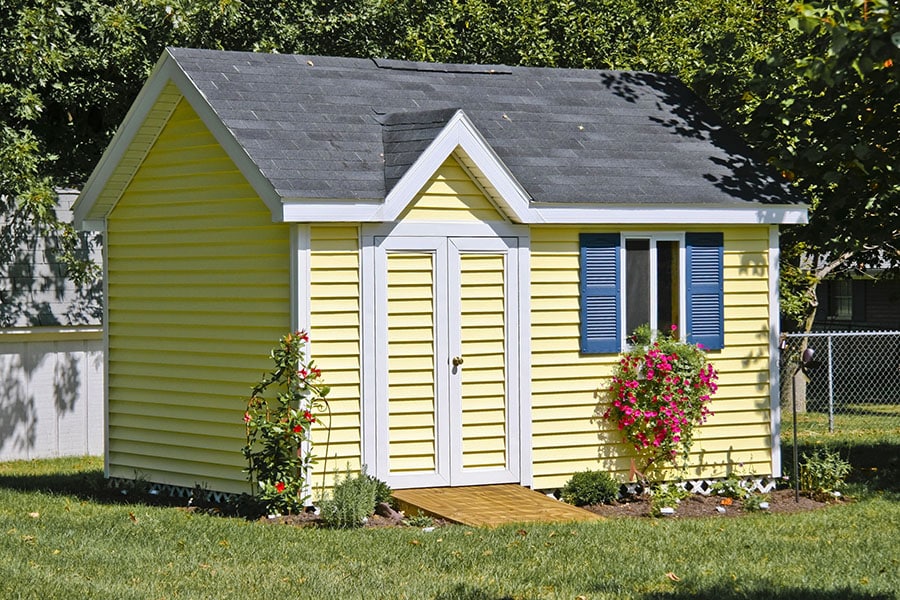wood shed site installation guide