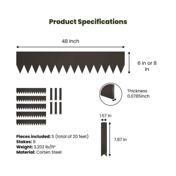BaseEdge HD Steel Edging