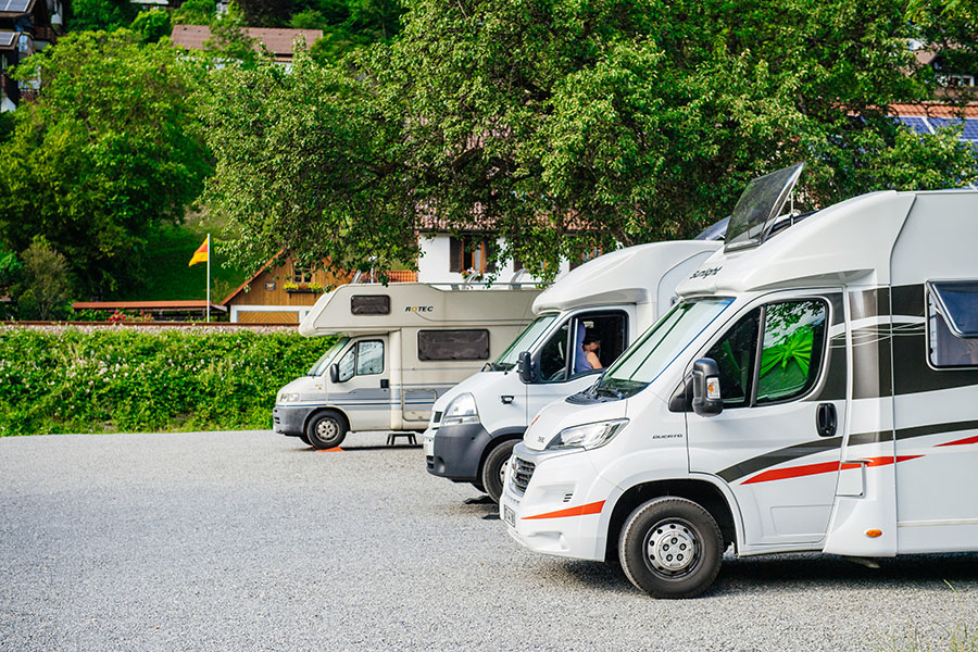 diy rv parking pad ideas