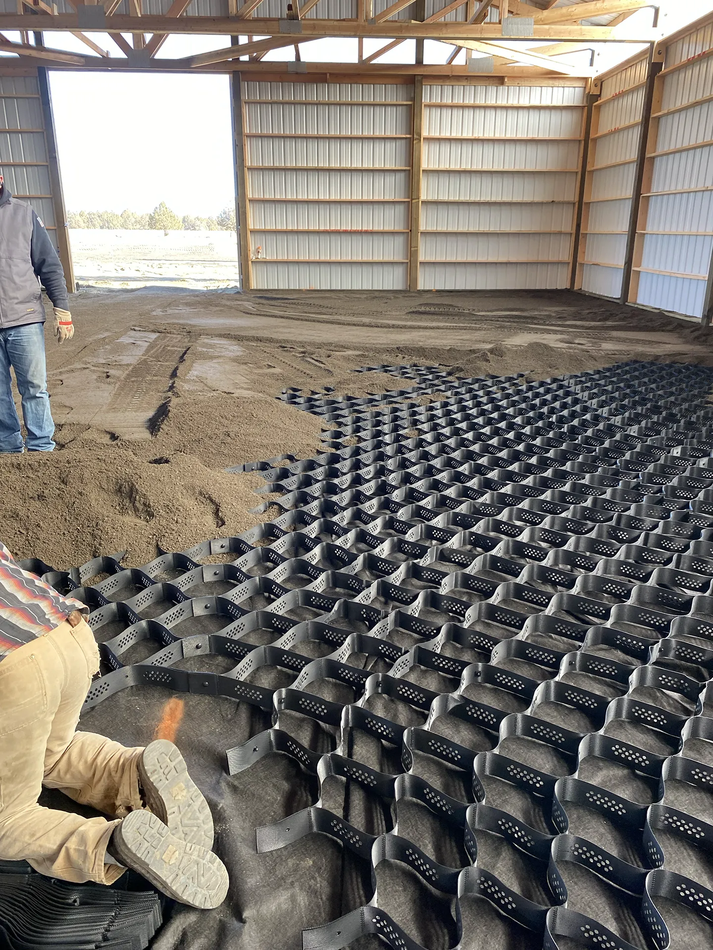 Polyethylene Ground Grid Stabilizer