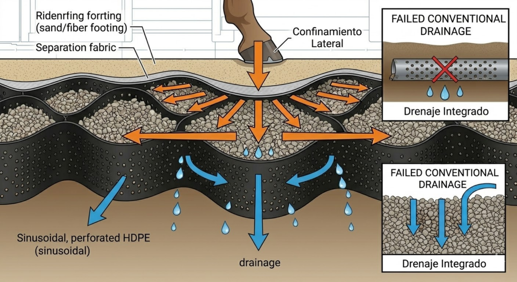 Equestrian Arena Foundation Solutions: Why Geocell Outperforms Traditional Drainage 1 Why Traditional Drainage Gets Worse Without Action