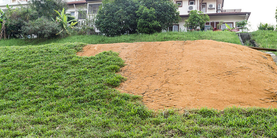 stop erosion on slopes with geocell ground grid