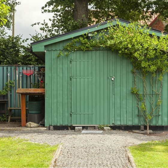 geocell for sheds
